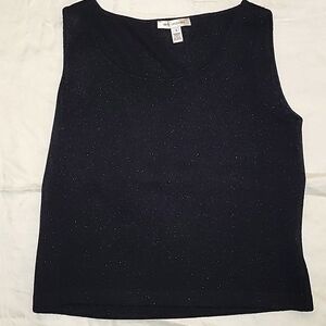 St. John Sparkly Black Shell - Small